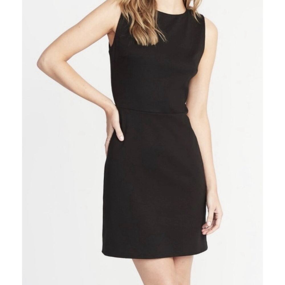 Old Navy Black Sleeveless Mini Dress